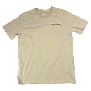 Under Armour Men’s Tan Logo Short Sleeve T-Shirt medium